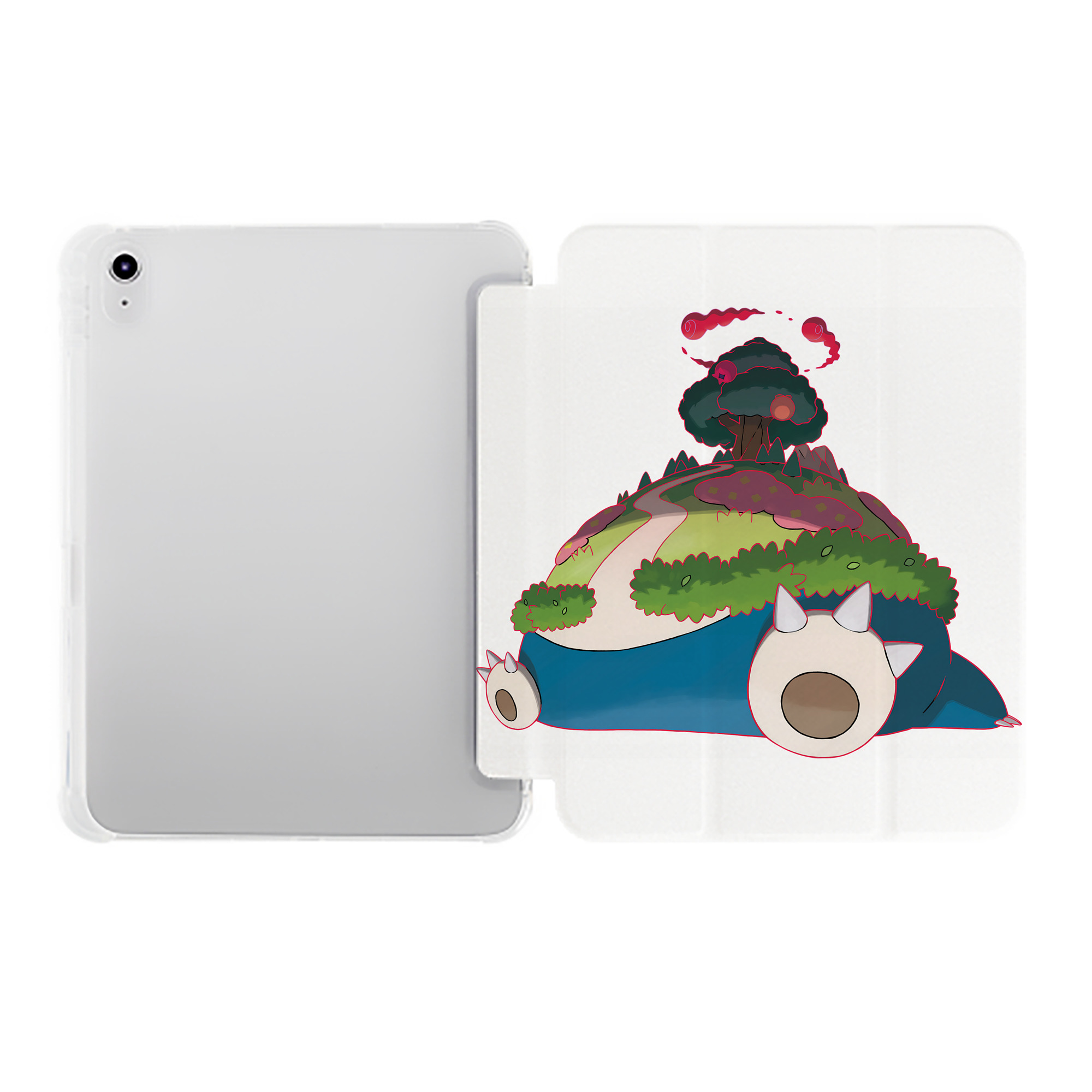 （画像用） ポケットモンスター Pokémon IPad ケース ペン収納付き 三つ折りスタンド PUレザー×シリコン 対応機種9.5/10.5/10.9インチ